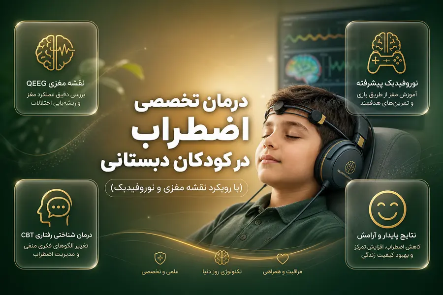 درمان اضطراب در کودکان