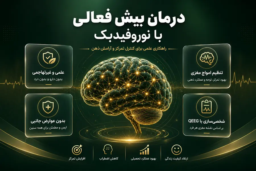 درمان بیش فعالی با نوروفیدبک